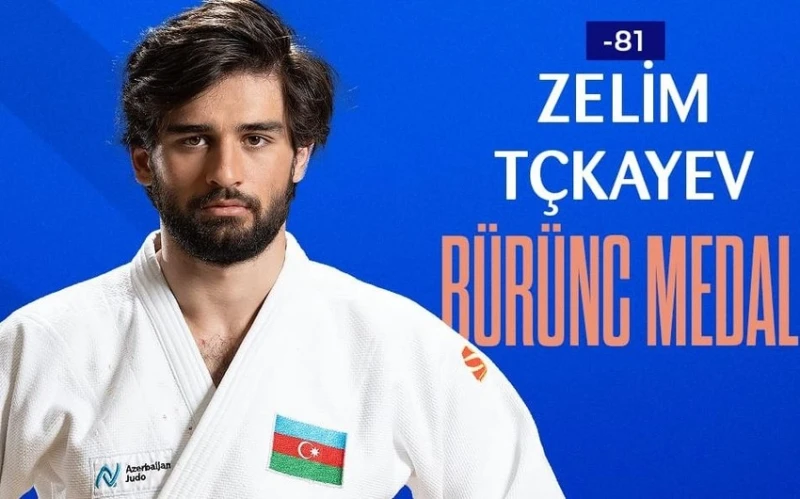 Zelim Tckayev Wins Bronze Medal at World Championships