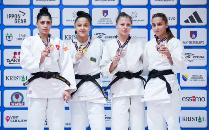 Azərbaycan cüdoçuları Avropa Kubokunda 4 medalla qazanıblar