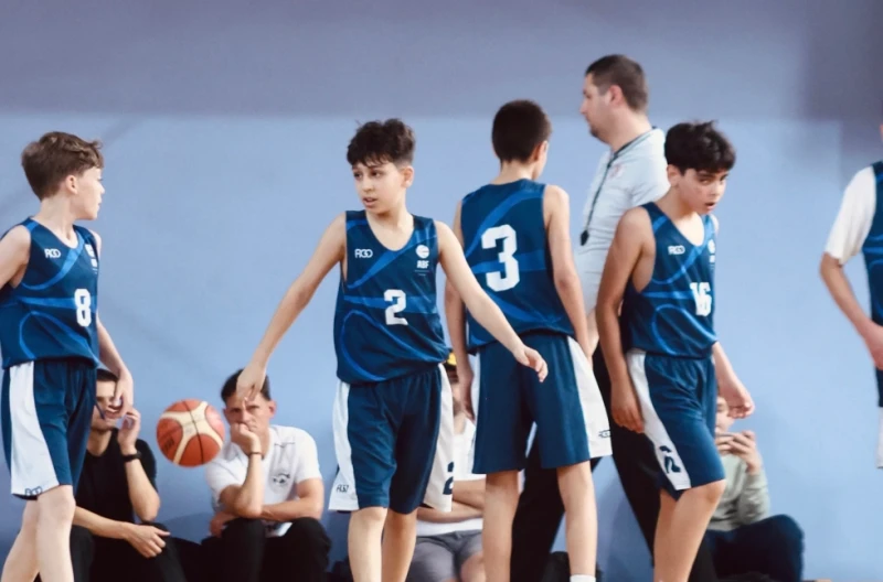 Azerbaijan's U12 basketball team had a successful start to the Gela Darsadze tournament
