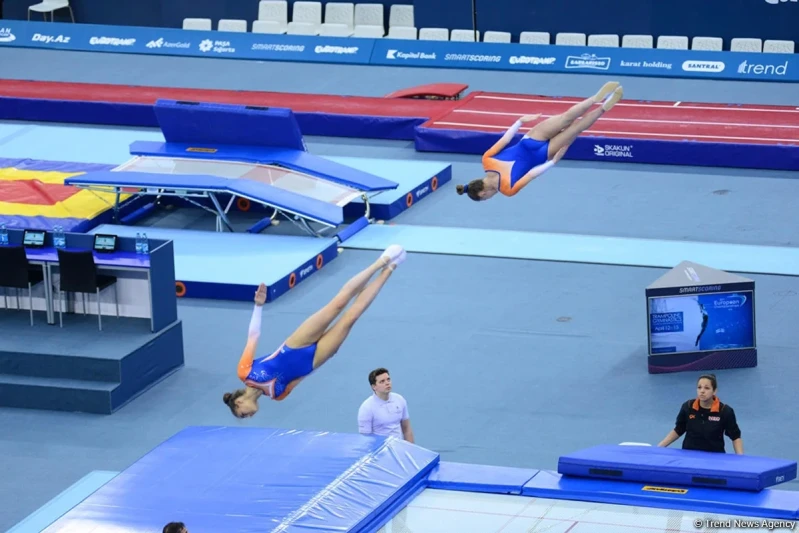 Bakıda Batut Gimnastikası və Tamblinq üzrə Dünya Kuboku AGF Trophy Yarışına Start Verildi