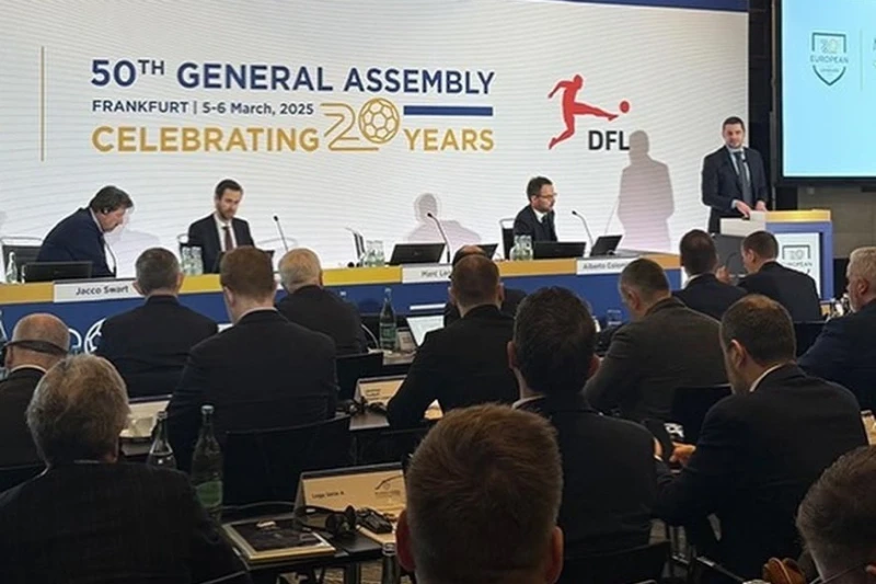 Elgiz Abbasov Avropa Liqalarının yubiley Assambleyasında iştiark edib