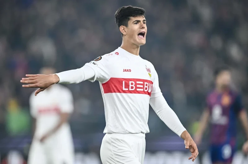 Stuttgart's 20-year-old midfielder on the radar of Manchester United and Real Madrid