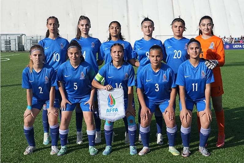 Azerbaijan U-17 women's national team lost heavily to Georgia