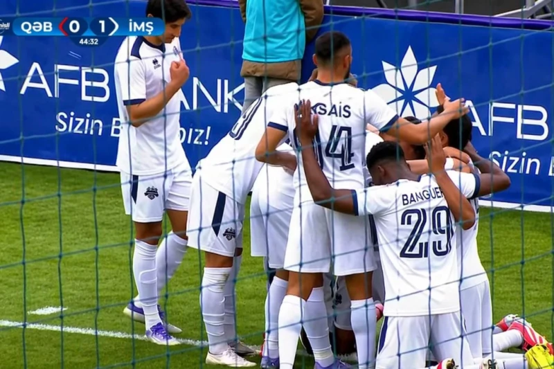 Qəbələ - İmişli: Hesab 0:1, ikinci hissə başladı