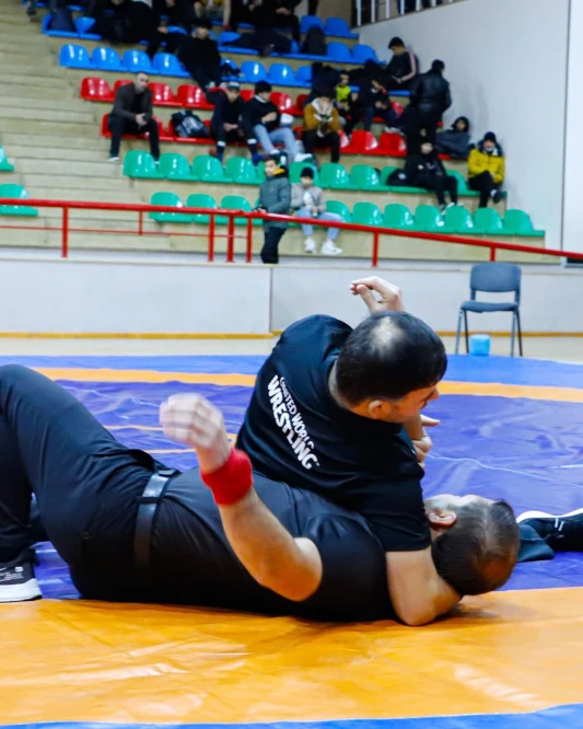 Naxçıvanda güləş hakimləri üçün yeni qaydalar üzrə texniki seminar