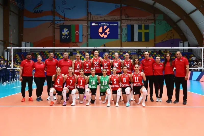 Azərbaycanın qadın voleybolçulardan ibarət millisi Avropa Liqasında İspaniyaya məğlub olub