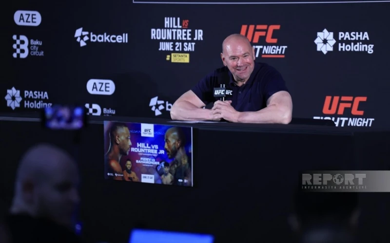 Президент UFC Дэйна Уайт рассказал о бакинском турнире и гостеприимстве
