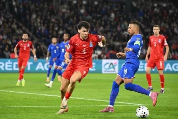 Fransa-Azerbaycan maçı: Fransızların ikinci golü (Video)