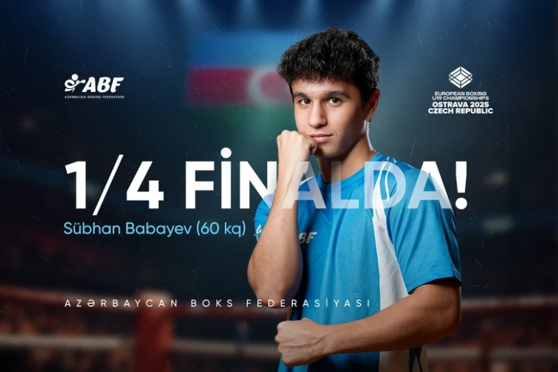 Sübhan Babayev U-19 Avropa çempionatına qələbə ilə başlayıb