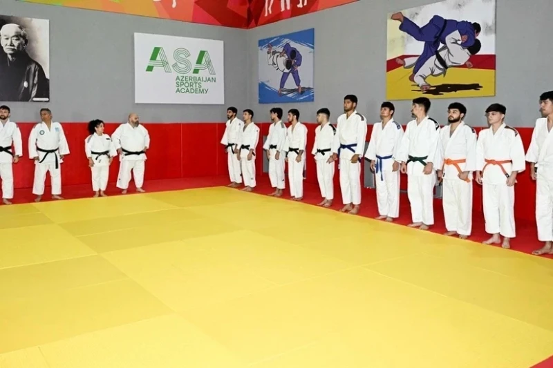 Renovated Judo Hall Inaugurated at Azerbaijan Sports Academy