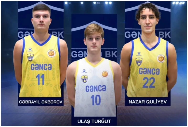 Gəncə basketbol klubu üç oyunçusu ilə yollarını ayırıb