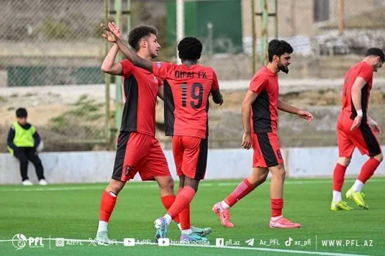 Baku Sportinq - Difai matçı 2:2 hesabı ilə başa &ccedil;atıb
