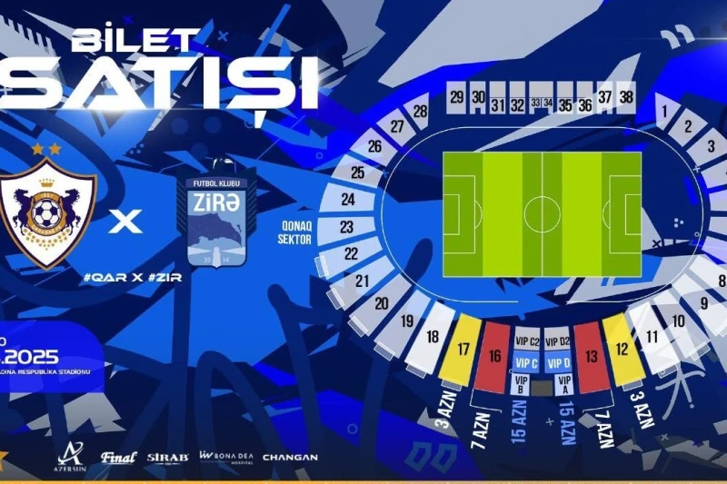 “Qarabağ”ın “Zirə” ilə oyununun biletləri satışa çıxarılacaq