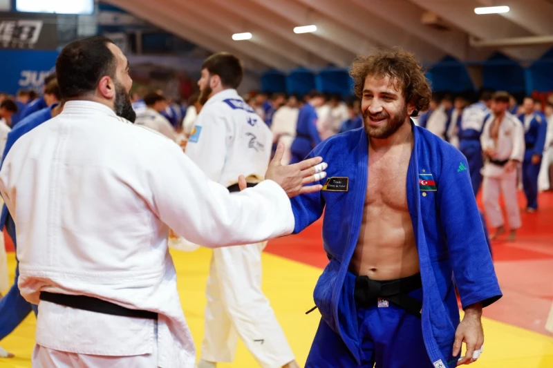 Azərbaycan cüdoçuları Avstriyada beynəlxalq təlim-məşq toplanışında iştirak edir - FOTO