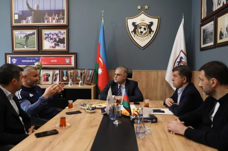 Qarabağ FK İdarə Heyətinin İclasında Cari Məsələlər və Gələcək Planlar Müzakirə Olunub