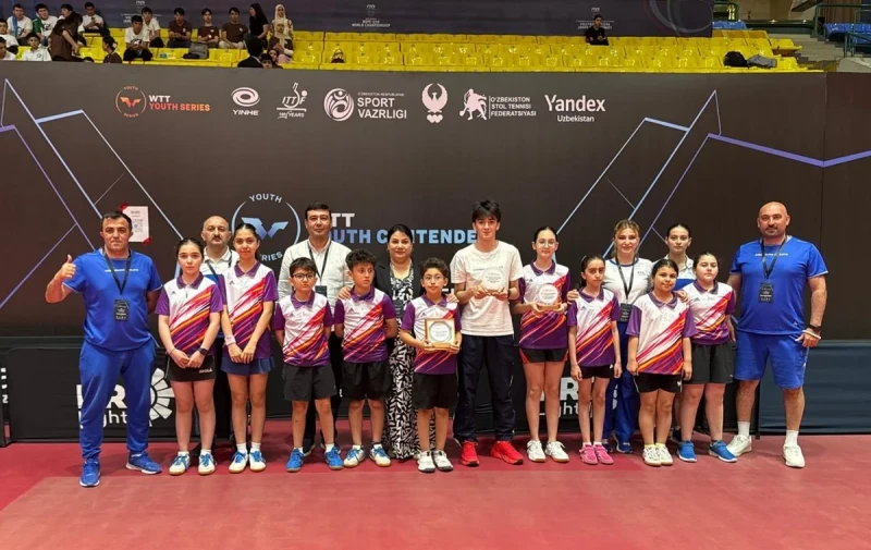 Azərbaycan stolüstü tennisçiləri Daşkənddə WTT Youth Contenderdə 3 mükafat qazanıblar