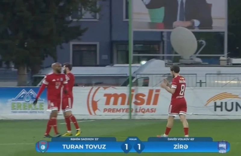 Turan Tovuz - Zirə matçının videoicmalı (1:1)