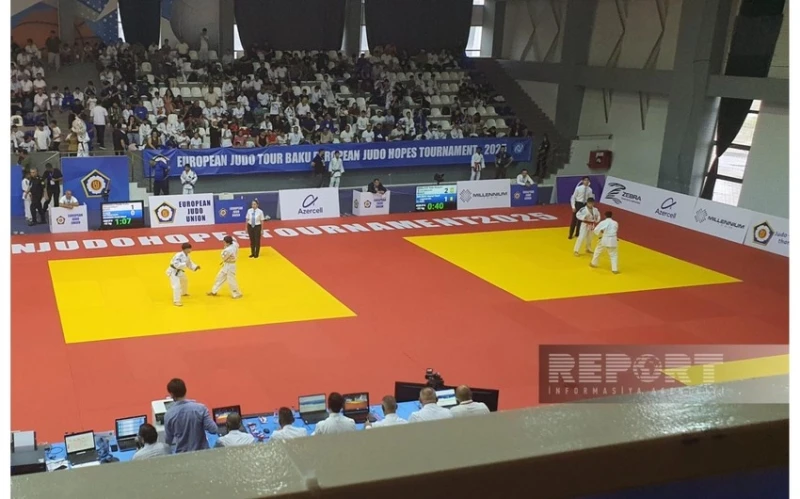 Bakıda U-13 və U-15 cüdoçular arasında Avropa Cüdo Ümidləri turniri keçirilir