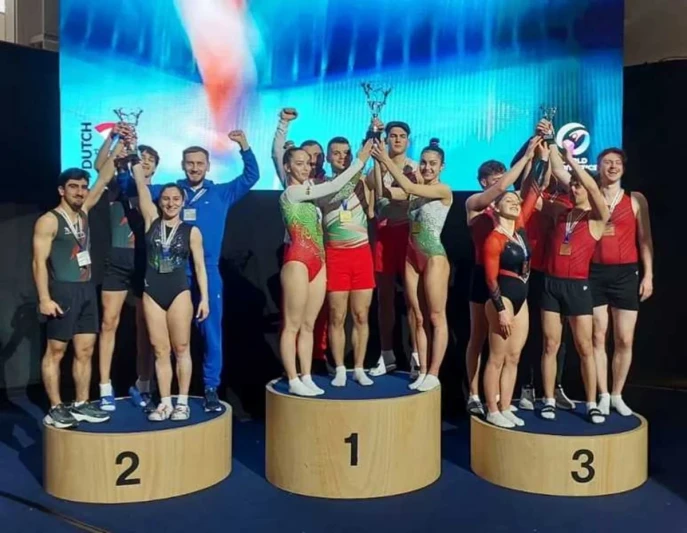 Azərbaycan gimnastları Dünya Kuboklarında və Dutch Trampoline Opendə medallar qazanıblar
