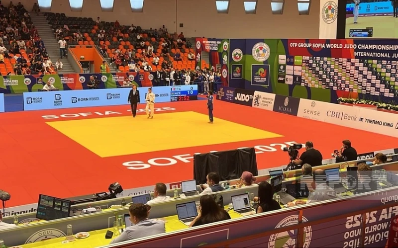 Genç judocularımız Dünya Şampiyonası'nın 1/4 finalinde