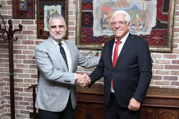 Meeting Held Between Leaders of Qarabağ and Shkëndija Clubs
