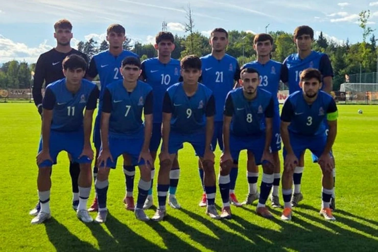 Azerbaycan U-19 Milli Takımı İzlanda'yı Mağlup Etti