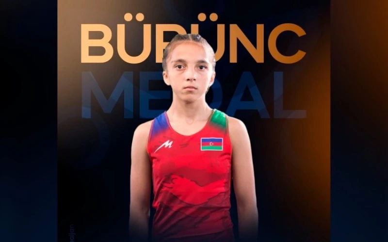 Назрин Ахмедли завоевала бронзовую медаль на чемпионате Европы U-17