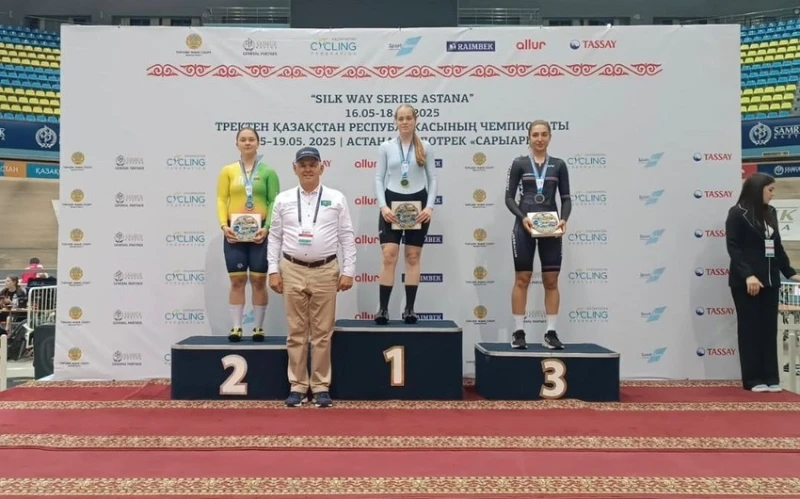 Azərbaycanlı velosipedçi Qazaxıstanda bürünc medal qazanıb