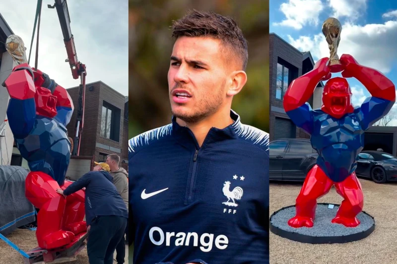 Lukas Hernandez's World Cup Memory: A Giant Red Gorilla Statue