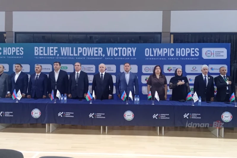 Beynəlxalq Olimpiya Ümidləri karate turniri started