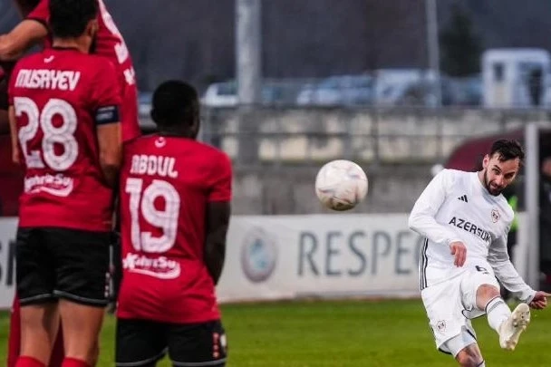 Qarabağın qələbəsi, Qəbələ futbolçularının hakimə narazılığı