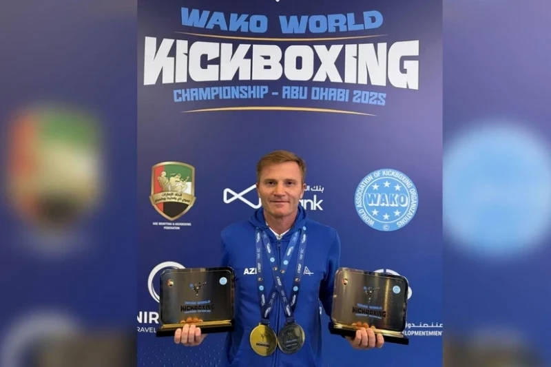 Eduard Məmmədov Əbu-Dabi Dünya Çempionatında iki qızıl medal qazanıb