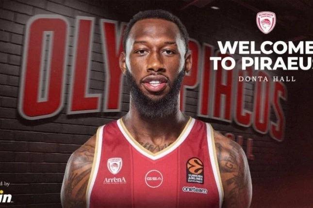 Dante Hall, Olympiakos ile 3 Yıllık Sözleşme İmzaladı
