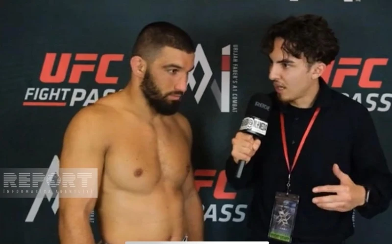 Azərbaycanlı MMA döyüşçüsü ABŞ-da keçirilən "Urijah Faber's A1 Combat 27" yarışında qələbə qazanıb