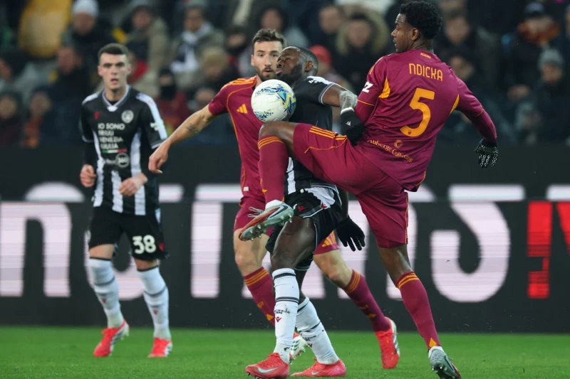 Udineze A Seriyasının 23-cü turunda Roma üzərində qələbə qazanıb