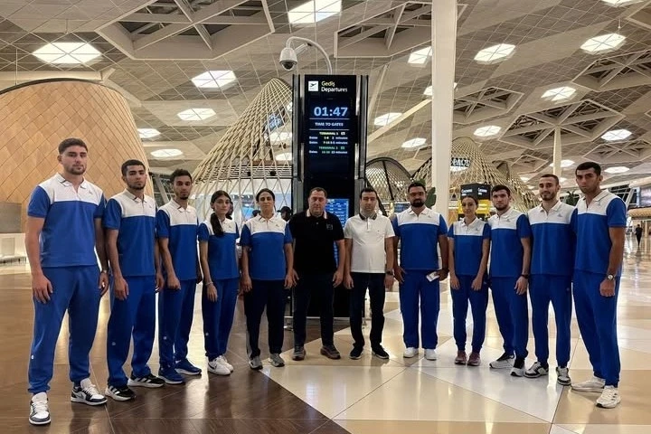 Azerbaijan National Taekwondo Team Travels to Swiss Open Tournament