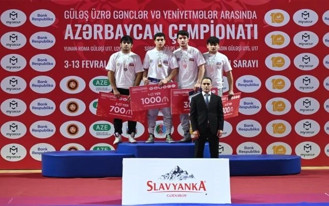 U20 Yunan-Roma və Sərbəst Güləş üzrə Azərbaycan Çempionatına yekun vurulub