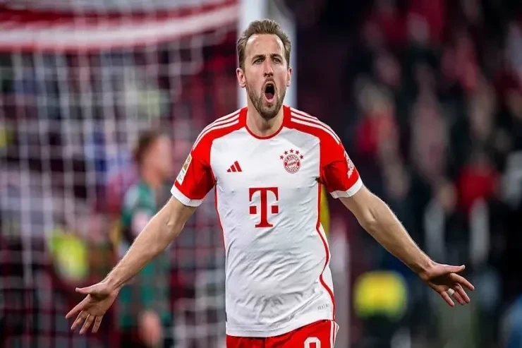 Harry Kane sets new Bundesliga record