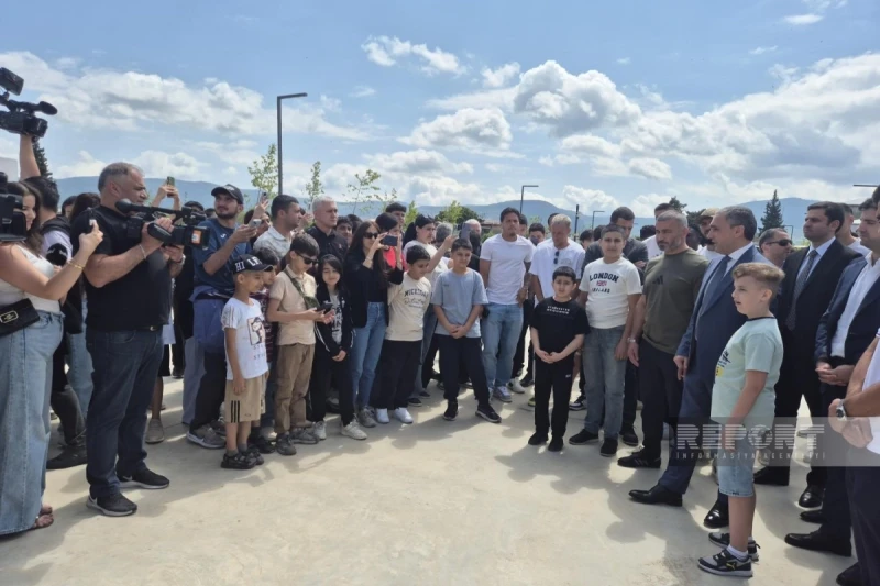 Qarabağ FK Xankəndidə: Komanda Qarabağ Universitetində tələbələrlə görüşdü