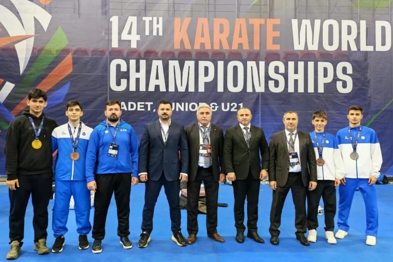 Azərbaycan karate komandası dünya çempionatında 10-ci yerdə medal sıralamasını qazanıb