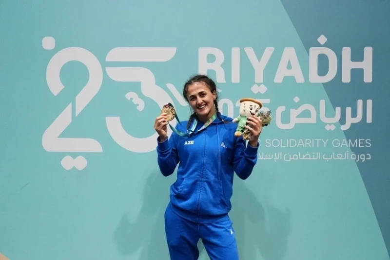 Jalə Əliyeva İslam Həmrəyliyi Oyunlarında qızıl medal qazandı