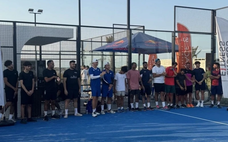 Crocus Fitness Sea Breeze beynəlxalq padel kubokuna start verildi