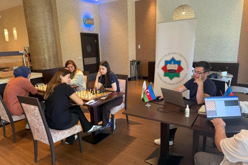 Azerbaycanlı Kadın Satranç Oyuncuları Avrupa Şampiyonasına Hazırlanmak İçin Naftalan'da Kamp Başlattı