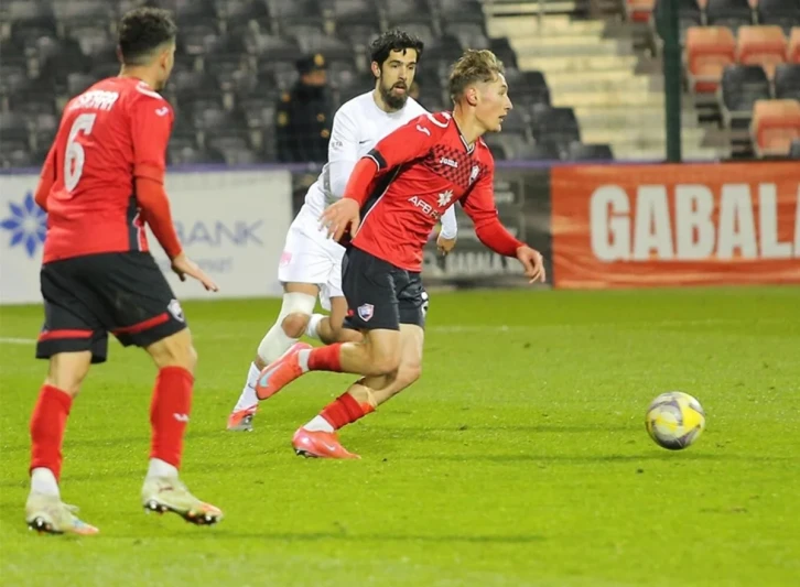 Sabah, Azerbaycan Kupası'nda 25. deplasman golünü Gebele maçında attı