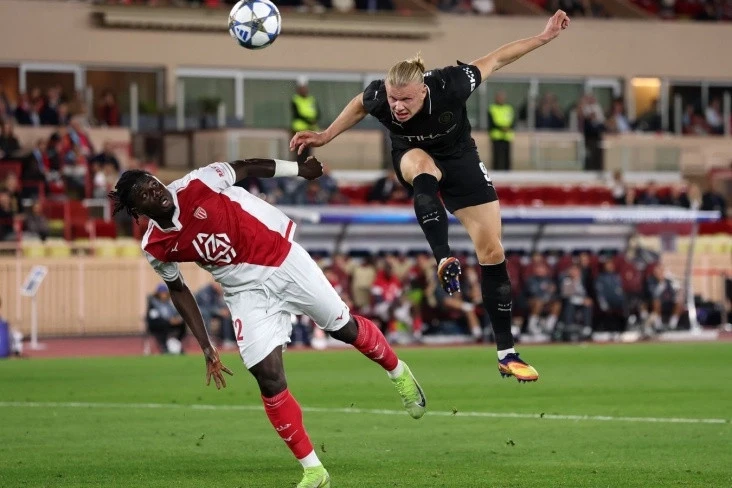 Monaco drew with Manchester City: Haaland's double did not bring victory to the team - VIDEO;