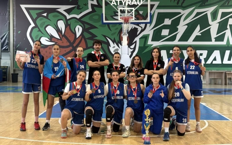 Azərbaycanın U-16 qız basketbol millisi Airom Cupda çempion olub