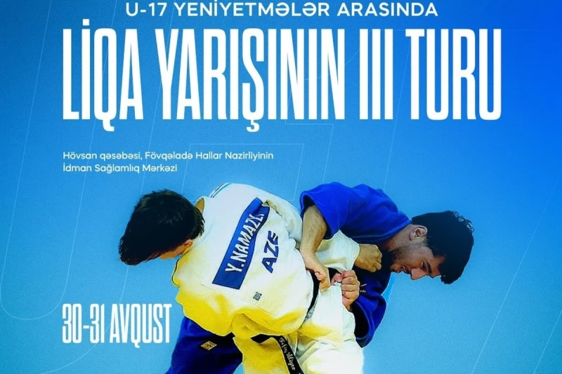 Winners in 16 Weight Categories to be Determined at the 3rd Round of the U-17 Judo League
