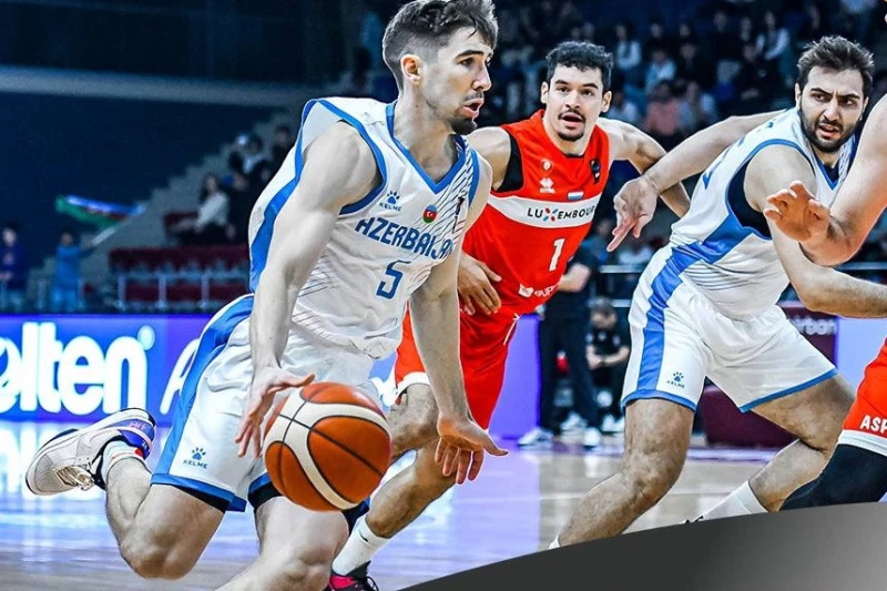 Azerbaijan Basketball Team Loses to Luxembourg, Suffers Second Defeat in European Championship Qualifiers