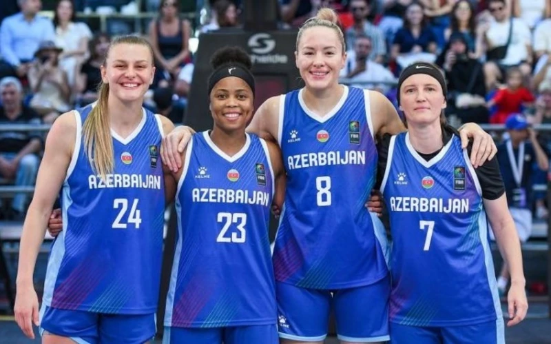 Azerbaijan's 3x3 women's basketball team lost in the semi-finals of the World Series