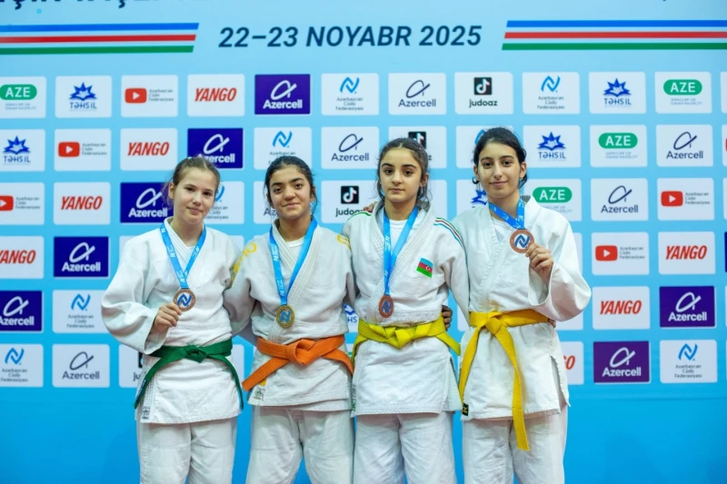 Cüdo üzrə U-14 Liqa yarışının IV turu: İlk günün nəticələri bəlli oldu - FOTO